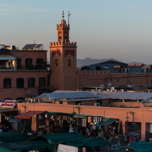 Jemaa El Fna square, Marrakech, Morocco