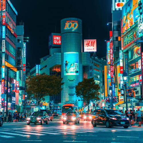 Tokyo, Kyoto, and Osaka, Japan